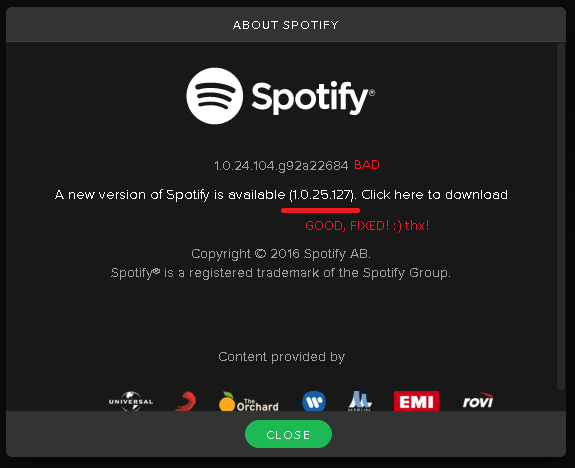 Spotify mac offline